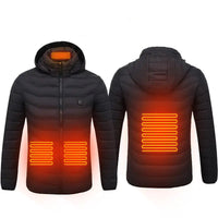 CozyCO Heated Winter Thermal Jacket with USB Heating