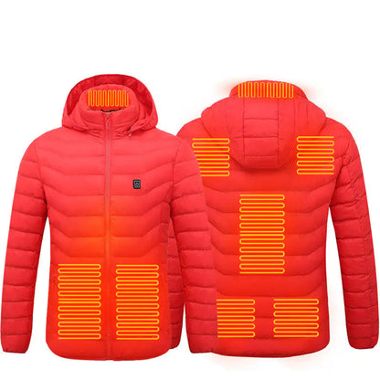 CozyCO Heated Winter Thermal Jacket with USB Heating