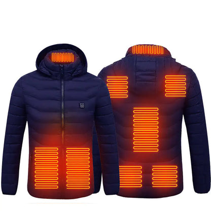 CozyCO Heated Winter Thermal Jacket with USB Heating