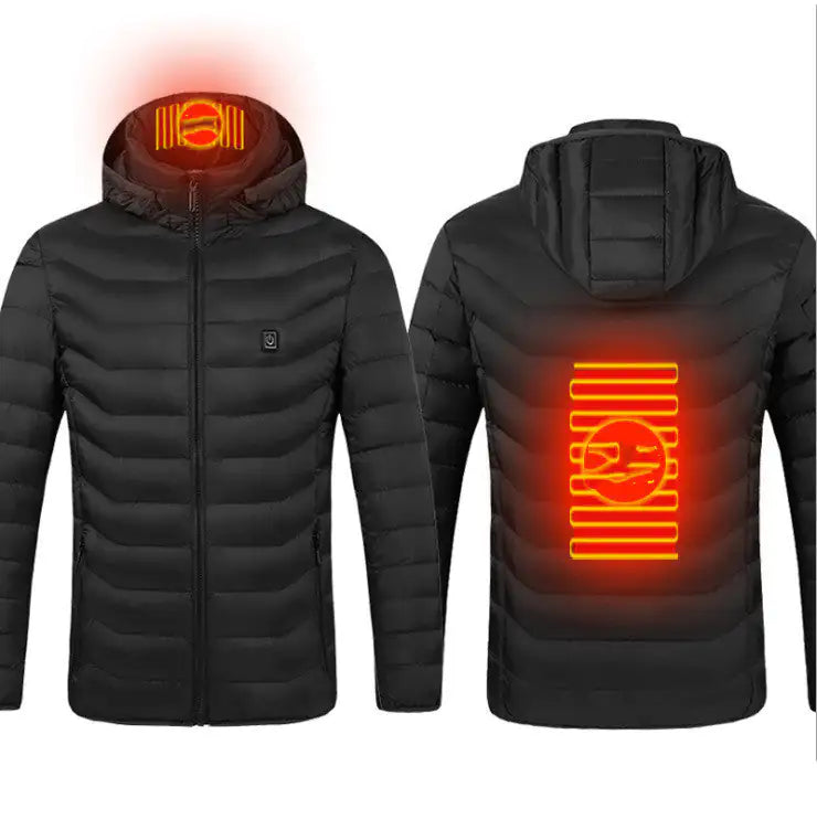 CozyCO Heated Winter Thermal Jacket with USB Heating